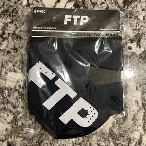 FTP Neoprene Face Mask Black - Spring 2024